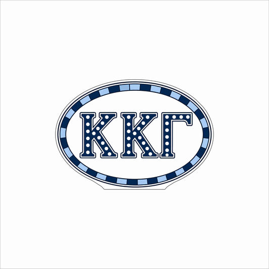 GTW-100 KKG Oval | 0.75Acrylic Contour