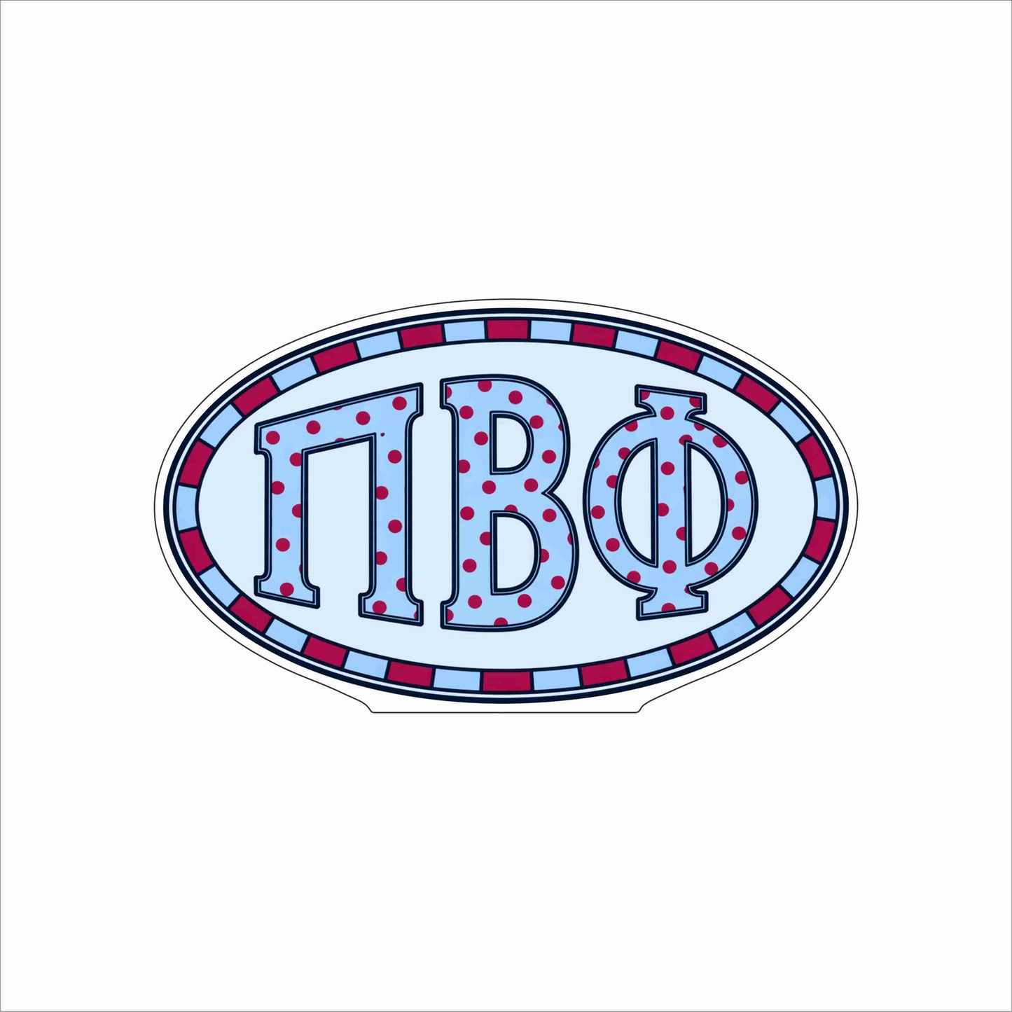 GTW-101 PBP Oval | 0.75Acrylic Contour