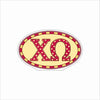 GTW-103 XO Oval | 0.75Acrylic Contour