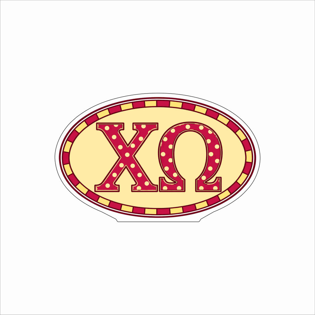 GTW-103 XO Oval | 0.75Acrylic Contour