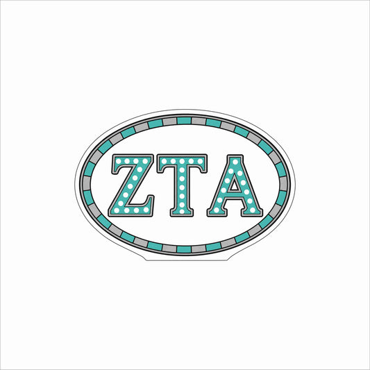 GTW-104 ZTA Oval | 0.75Acrylic Contour