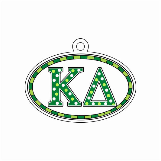 GTW-113 KD Oval Ornament | 0.25Acrylic Ornament
