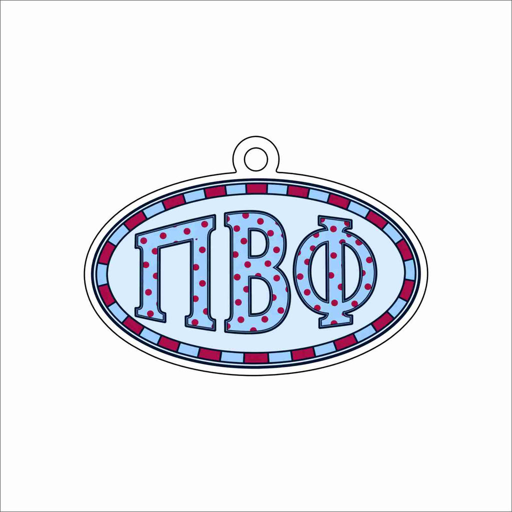 GTW-115 PBP Oval Ornament | 0.25Acrylic Ornament