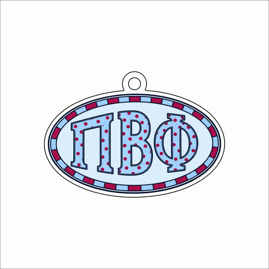 GTW-115 PBP Oval Ornament | 0.25Acrylic Ornament