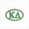 GTW-127 KD Oval Keychain | 0.125Acrylic Keychain