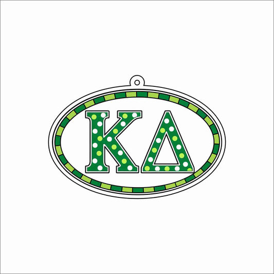GTW-127 KD Oval Keychain | 0.125Acrylic Keychain | Set of 25