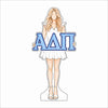 GTW-135 Alpha Delta Pi Blonde | 0.75Acrylic Contour