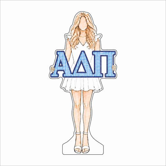 GTW-135 Alpha Delta Pi Blonde | 0.75Acrylic Contour