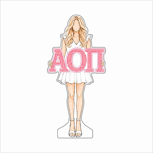 GTW-139 AOPi Blonde | 0.75Acrylic Contour