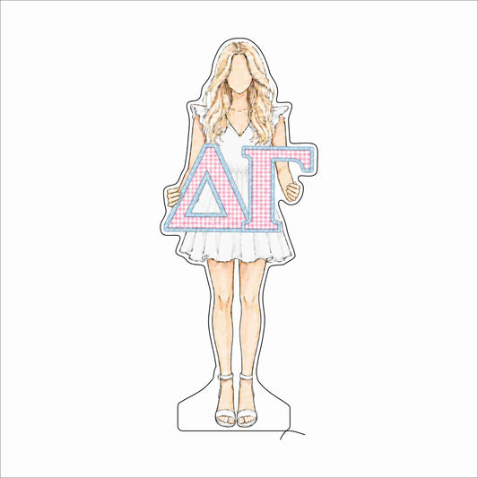 GTW-143 Delta Gamma Blonde | 0.75Acrylic Contour