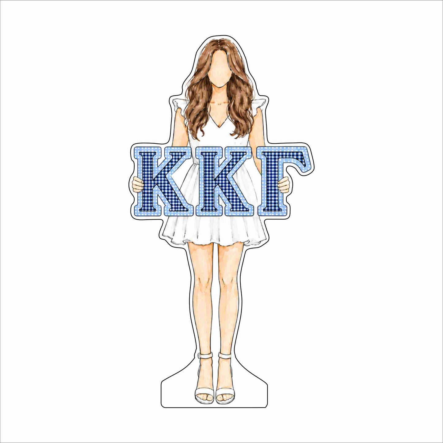 GTW-146 Kappa Brunette | 0.75Acrylic Contour