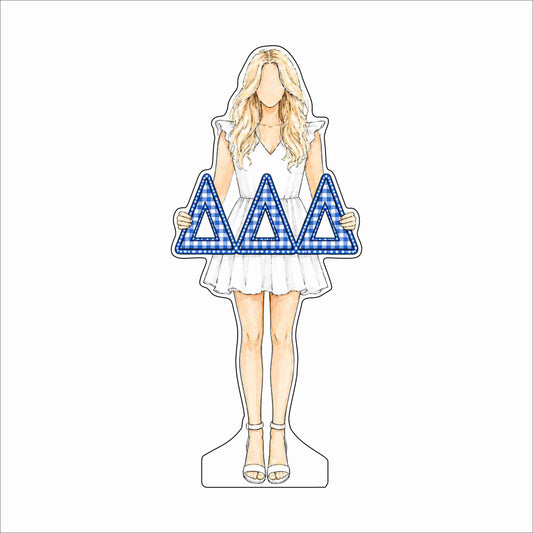 GTW-153 Tri Delta Blonde | 0.75Acrylic Contour
