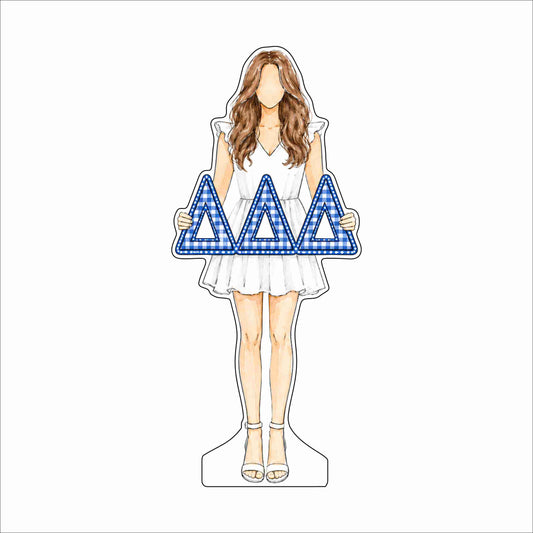 GTW-154 Tri Delta Brunette | 0.75Acrylic Contour