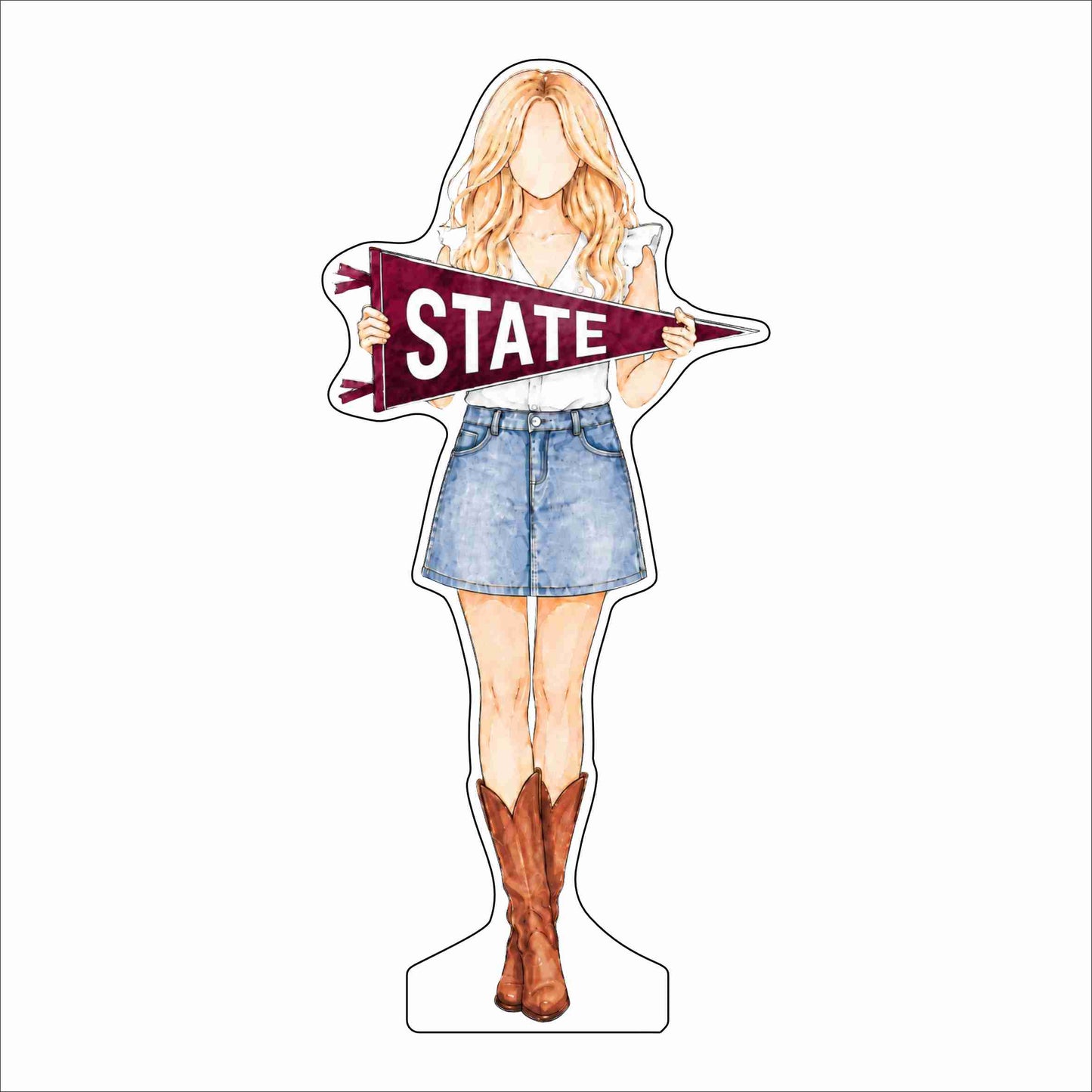 GTW-159 State Blonde | 0.75Acrylic Contour