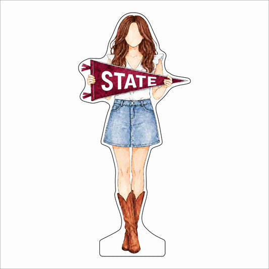 GTW-160 State Brunette | 0.75Acrylic Contour
