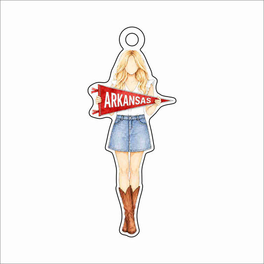 GTW-163 Arkansas Blonde Ornament | 0.25Acrylic Ornament