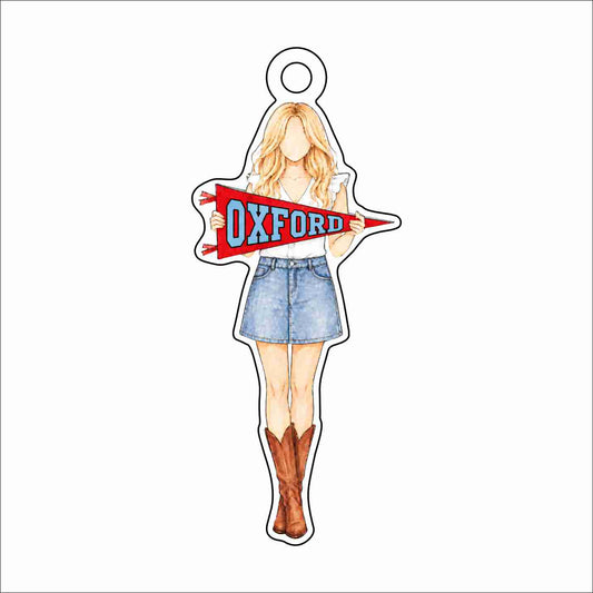 GTW-167 Oxford Blonde Ornament | 0.25Acrylic Ornament