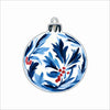 GTW-177 Navy Holly Ornament | 0.25Acrylic Ornament