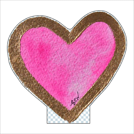 Heart | 0.75in. Acrylic Cutout | Case (any 10+)