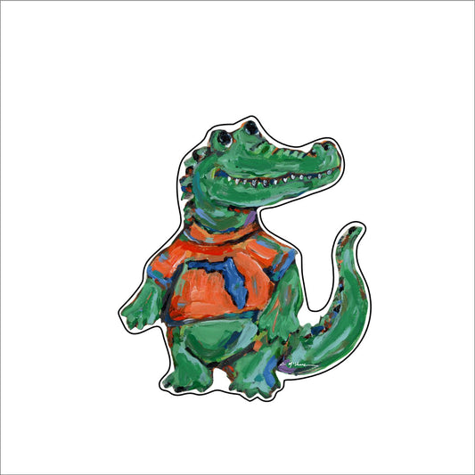 CMS-583-C10 Gator Button | 0.125Acrylic Button | Set of 10