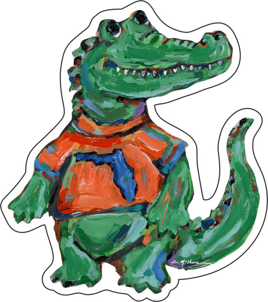 CMS-565 Gator Sticker | Removeable Sticker | Set of 10