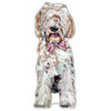 Goldendoodle Pink Bow | 0.75in. Acrylic Cutout | Case Bundle any 10+ (Pack of 1)