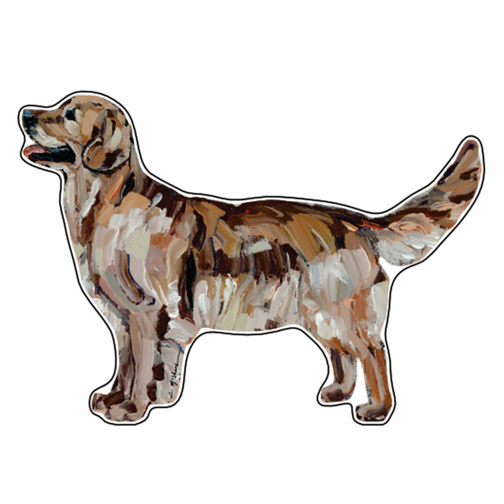 Golden Retriever Dark | 0.75in. Acrylic Cutout | Case Bundle any 10+ (Pack of 1)