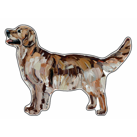Golden Retriever Dark | 0.50in. Acrylic Mini | Case of 25
