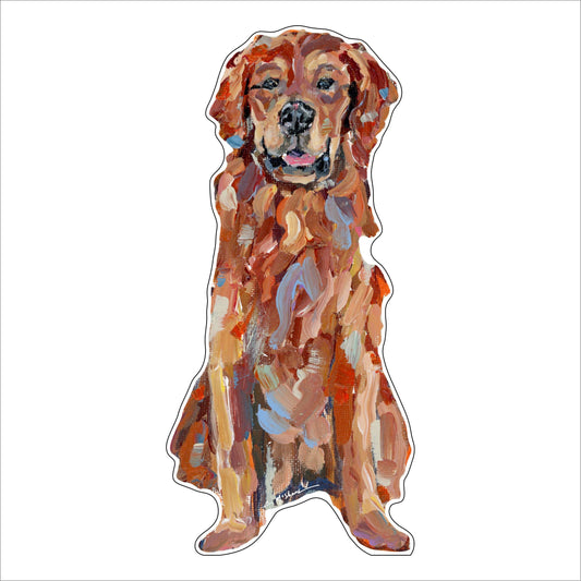 Golden Retriever Red | 0.50in. Acrylic Mini | Case of 25