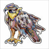 CMS-1731-C10 Golden Eagle Magnet | 0.125Acrylic Magnet | Set of 10
