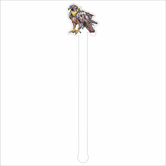 CMS-633-C4 Golden Eagle Drink Stirrer | 0.125Acrylic Stirrer | Set of 4