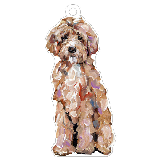 Goldendoodle Classic | 0.25in. Acrylic Ornament |  Case of 25