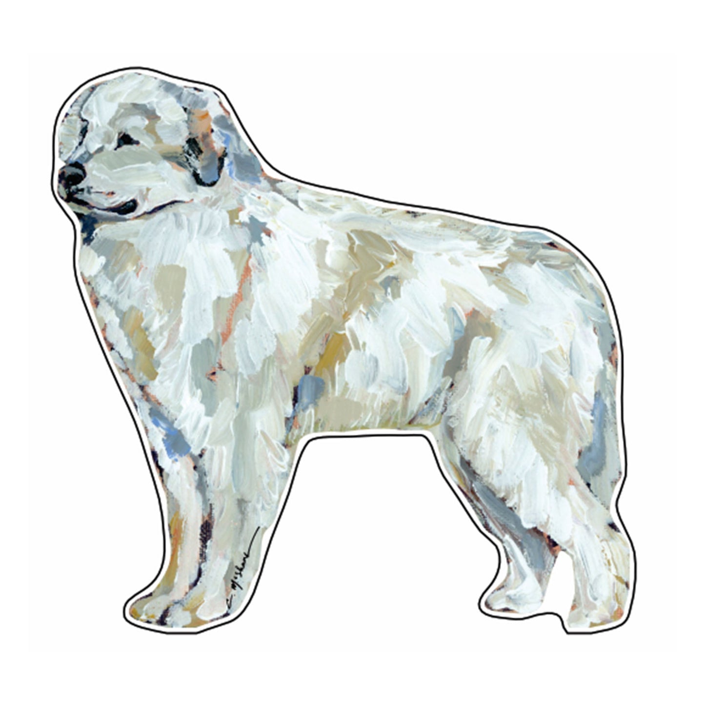 Great Pyrenees | 0.50in. Acrylic Mini | Case of 25
