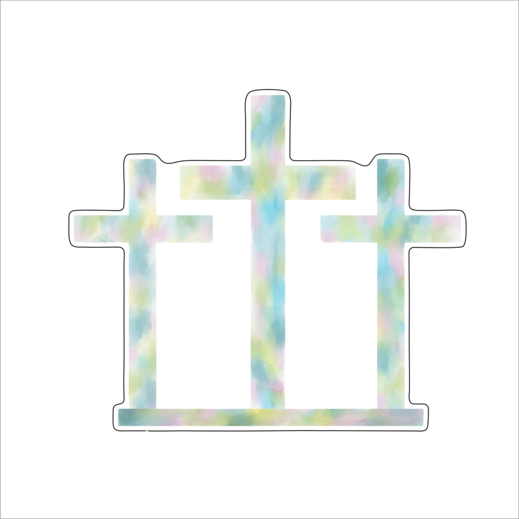 HEO-002 Cross | 0.75Acrylic Contour |