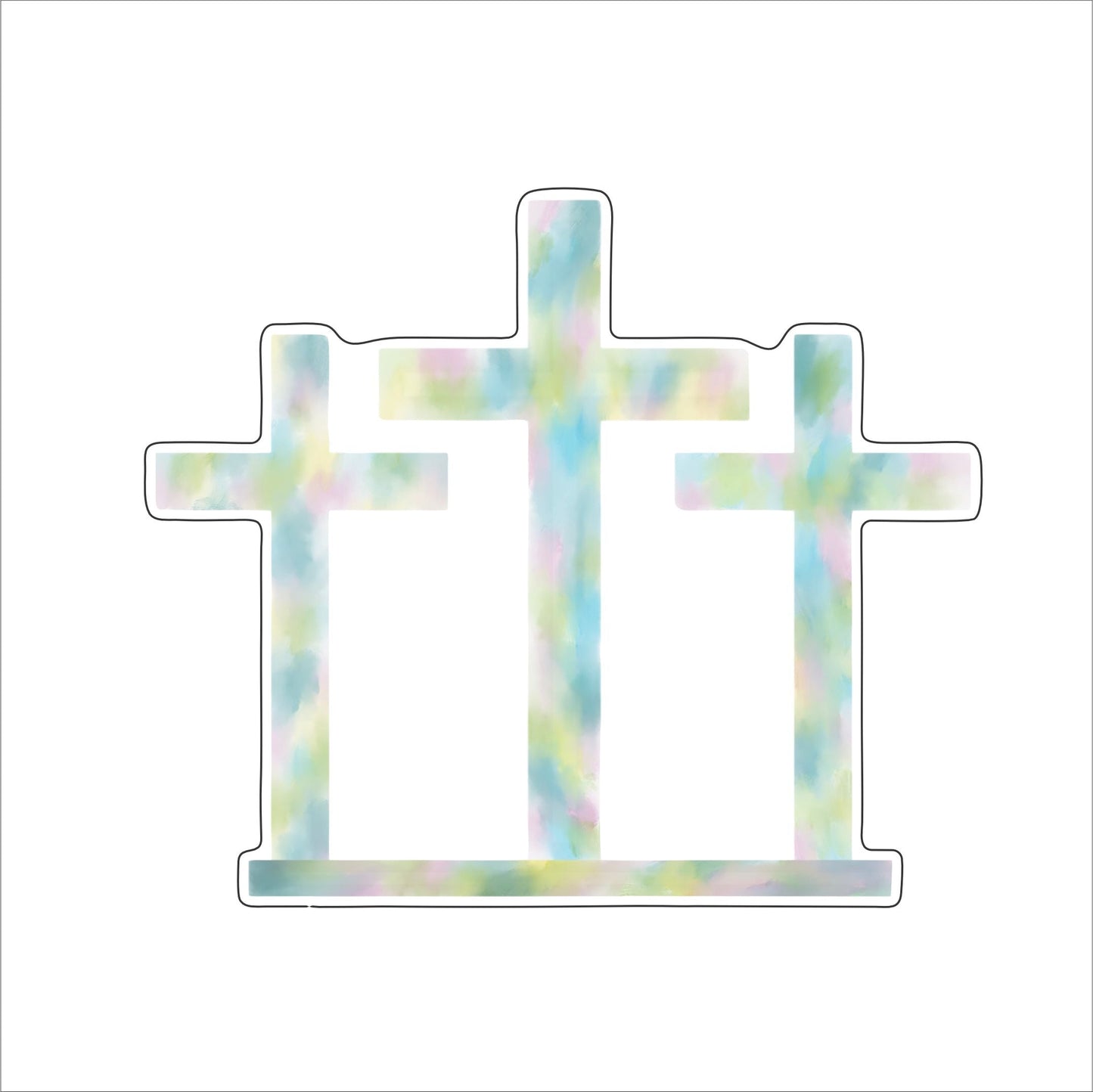 HEO-003 Cross Mini | 0.50Acrylic Mini |