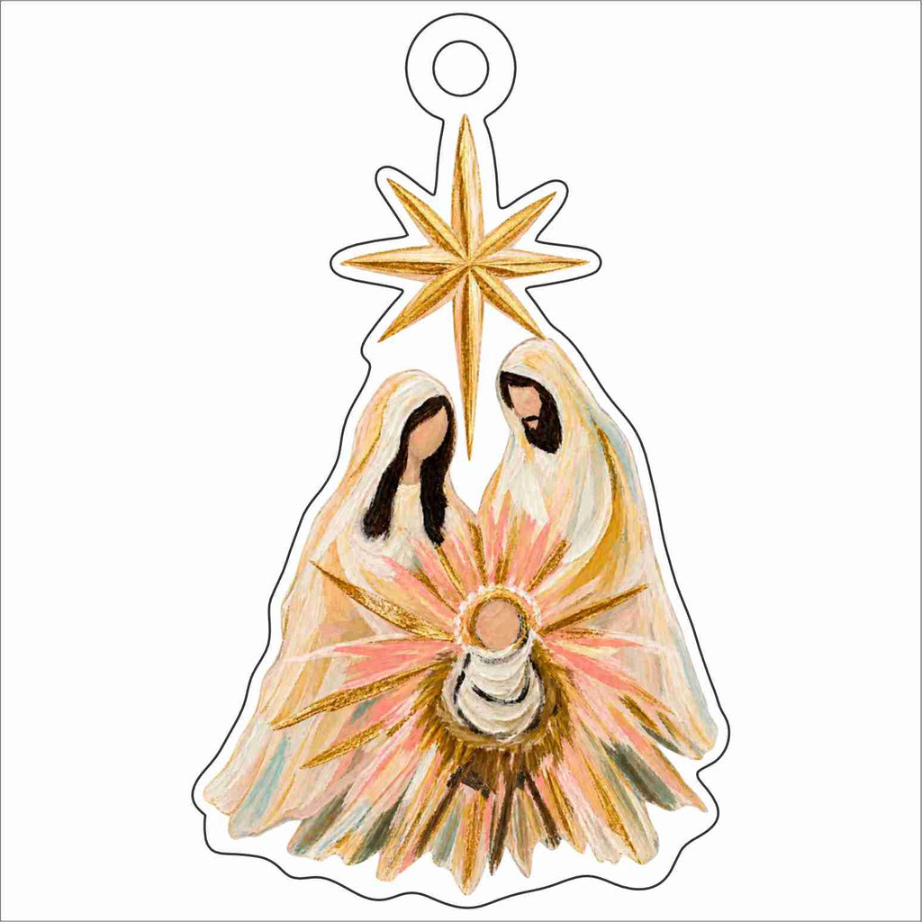 HEO-005 Nativity Ornament | 0.25Acrylic Ornament