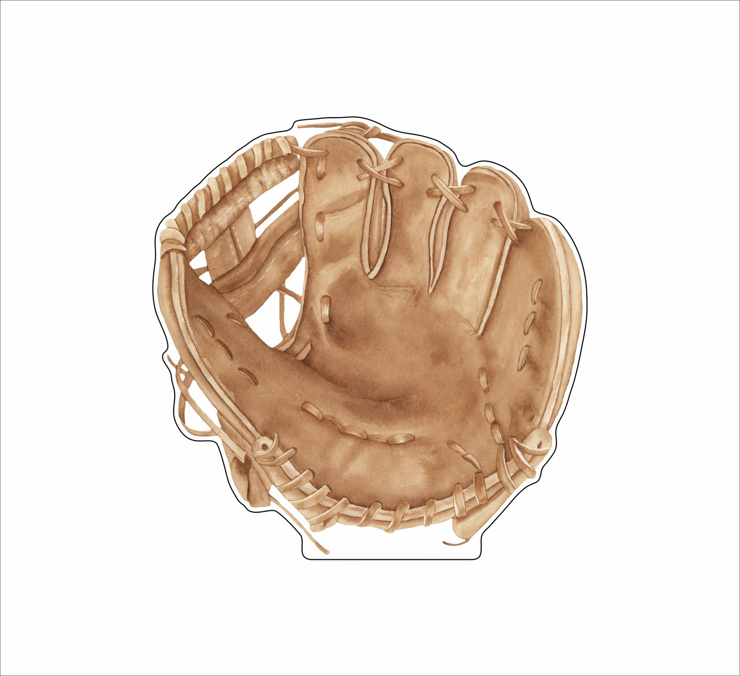 HKA-008 Baseball Glove Mini | 0.50in. Acrylic Contour |