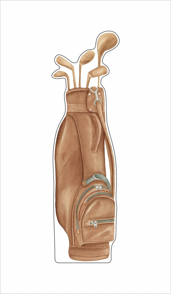 HKA-019 Golf Bag Large | 0.75in. Acrylic Contour |