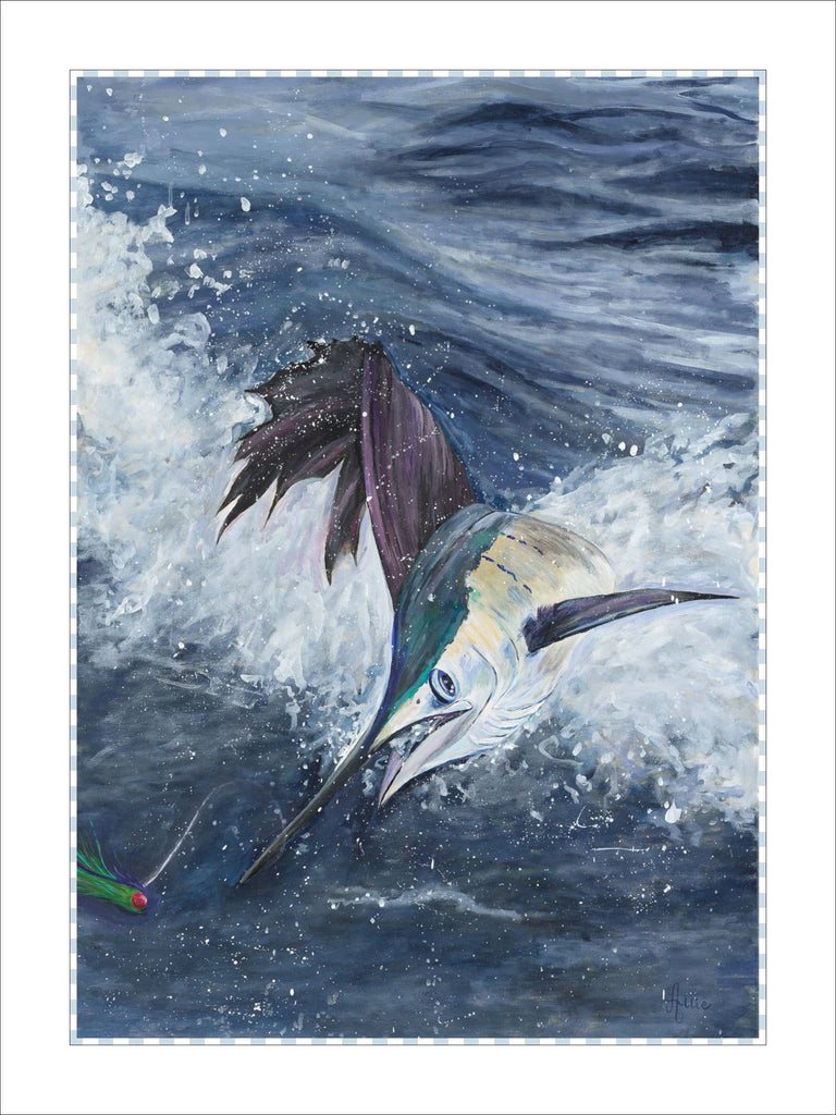 Sailfish | 0.75in. Acrylic Cutout 5x7 | Single