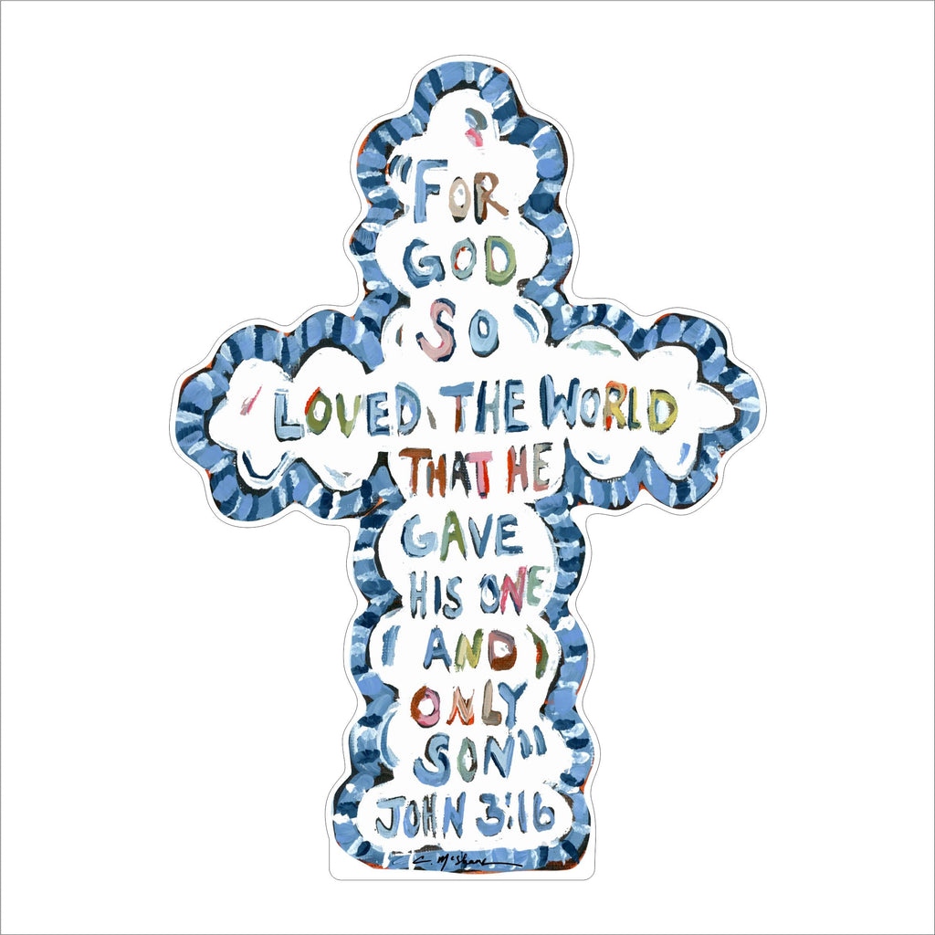 He Saved Cross | 0.50in. Acrylic Mini | Case of 25