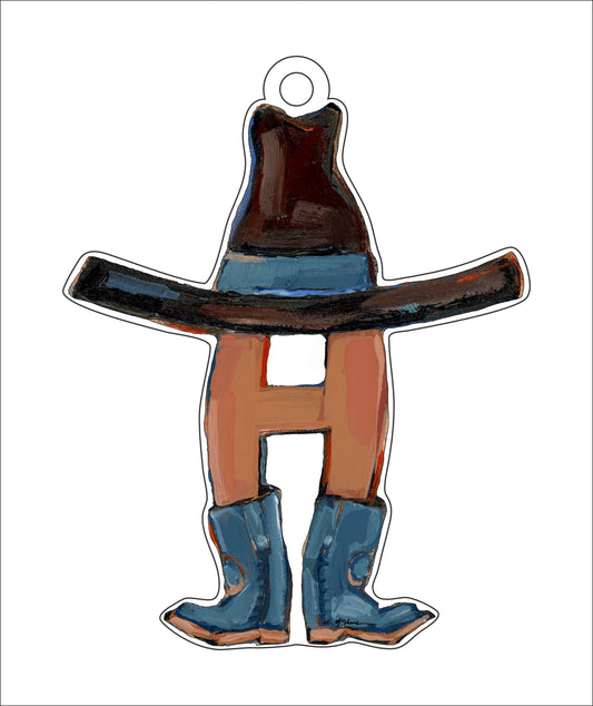 Houston Livestock & Rodeo Ornament | 0.25in. Acrylic Cutout | Mix and Match (any 10+)