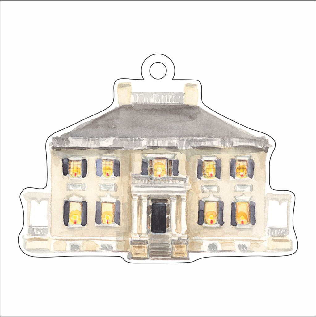IZZ-001 Governor's Mansion in Virginia | 0.25in. Acrylic Ornament | Mix and  Match (any 10+)