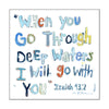 Isaiah Blue 5.5x5.5 | 0.75in. Acrylic Cutout | Case Bundle any 10+ (Pack of 1)