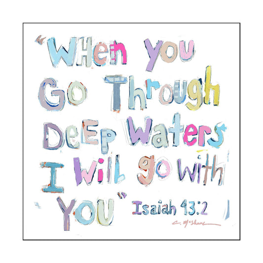 Isaiah Pink 5.5x5.5 | 0.75in. Acrylic Shelfie | Case of 25