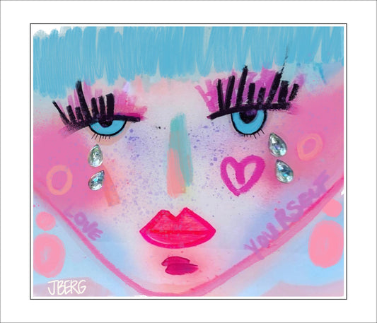 JBA-005 Love Yourself Block | 0.75in. Acrylic Cutout 5x5 | Case (any 10+)
