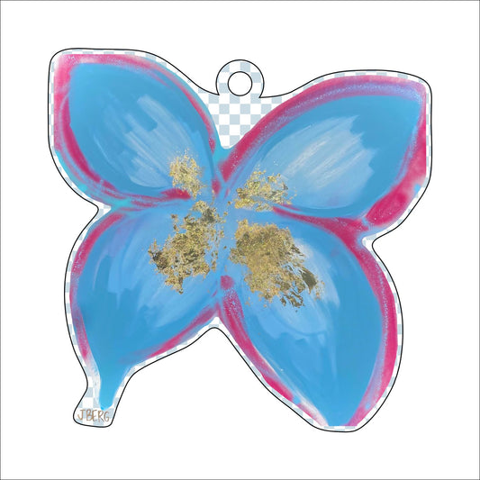 JBA-008 Butterfly Ornament | 0.25in. Acrylic Ornament | Case (any 10+)