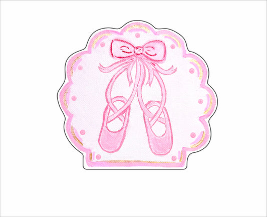 JBD-003 Ballet Shoes Mini | 0.50Acrylic Mini |