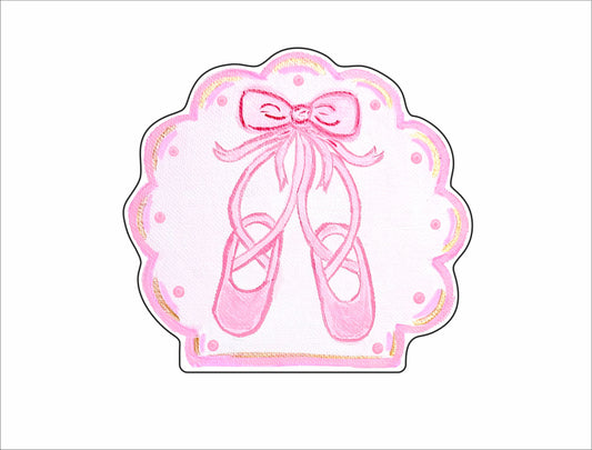 JBD-002 Ballet Shoes | 0.75Acrylic Contour |