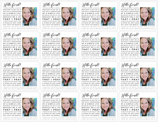 Logo Stickers | Sticker Set | Case of 10 (Mix & Match)