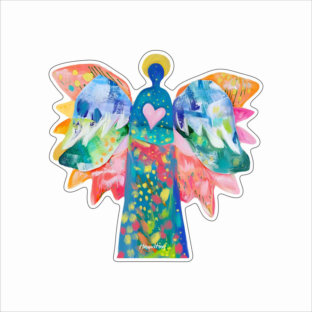 JHA-001 Celebration Angel | 0.75Acrylic Contour